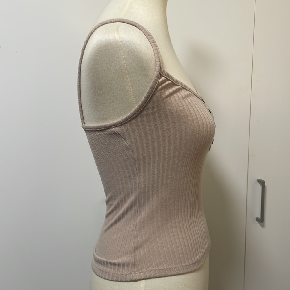 Tan Ribbed Tank by Rue21 in‎ Size Small - Picture 5 of 9